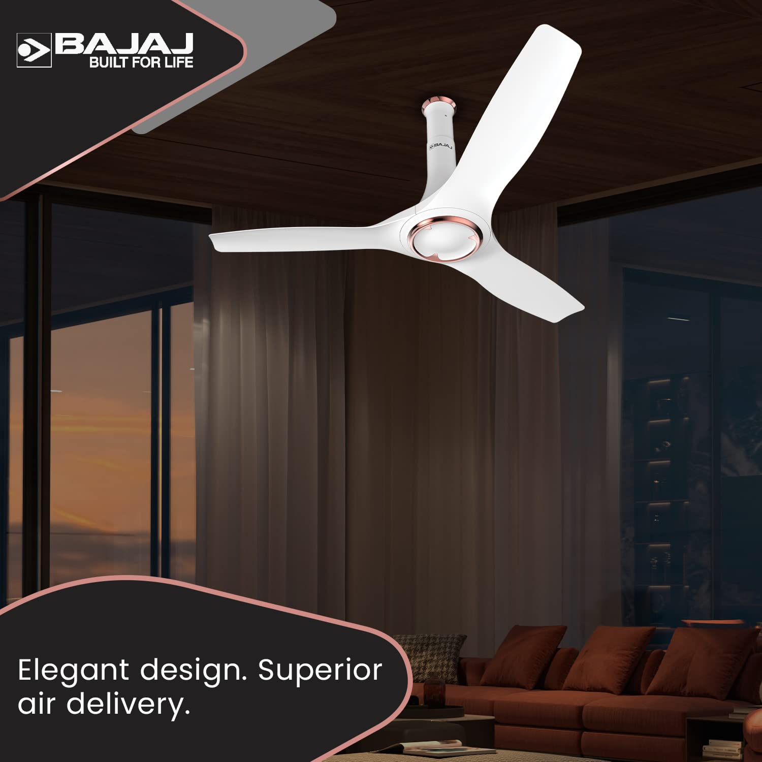 Bajaj Adonis Air Plus 1200mm(48") Ceiling Fans