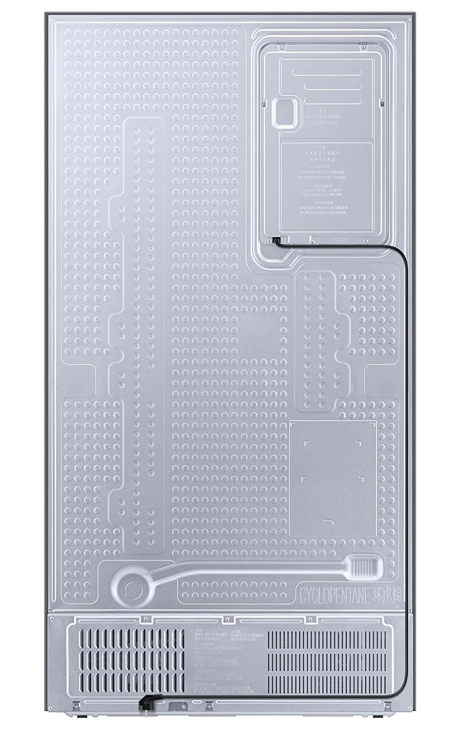 Samsung 653L Refrigerator RS76CG8003S9HL Refined Inox