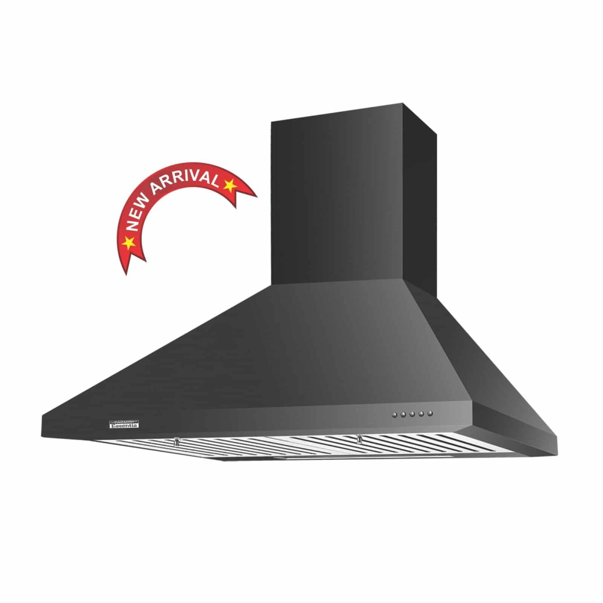 Padmini Flair BF Black Kitchen Chimney - 600MM