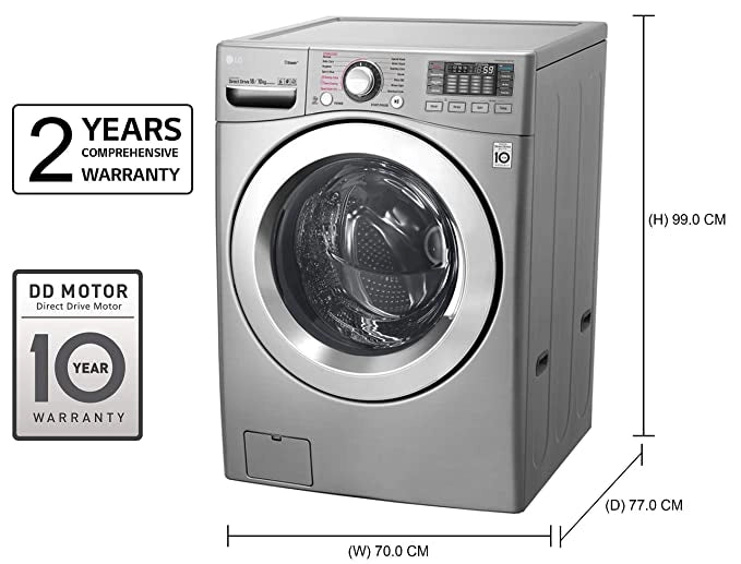 LG  F0K2CHK2T2/F70E1UDNK1 Dryer with WiFi Control Twin Load Washing Machine