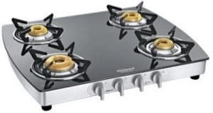 Sunflame Cooktop Crystal Plus DX 4 Burner (4B) SS