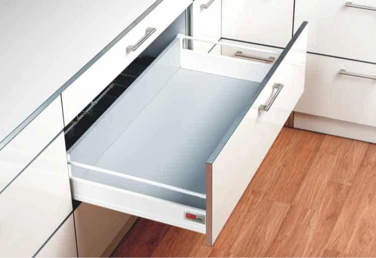 Inox Full Extension With Soft Closing