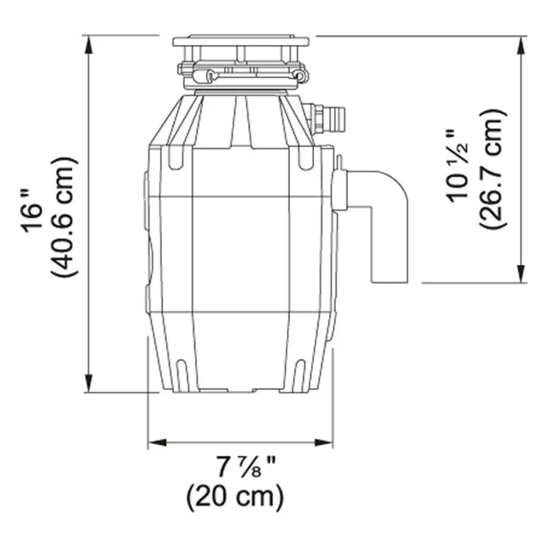 Franke 1.25 hp heavy duty Food waste Garbage disposer (Crusher) FWDJ125