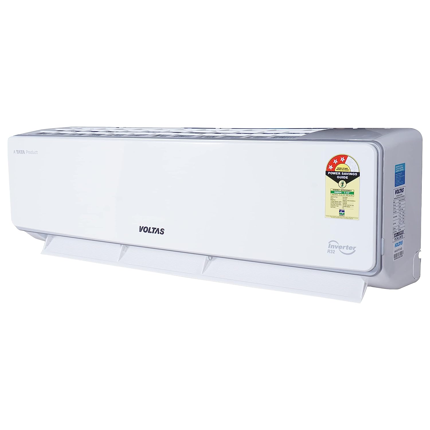 Voltas 1.5 Ton 3 Star Split Inverter AC with Wi-fi Connect - White  (183V CAZS, Copper Condenser)
