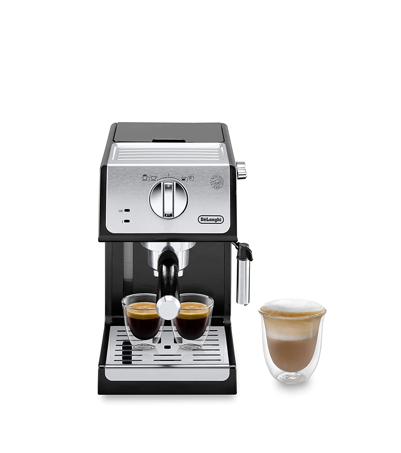 DELONGHI ECP 33.21, 1100-Watt Pump Coffee Machine (Black)