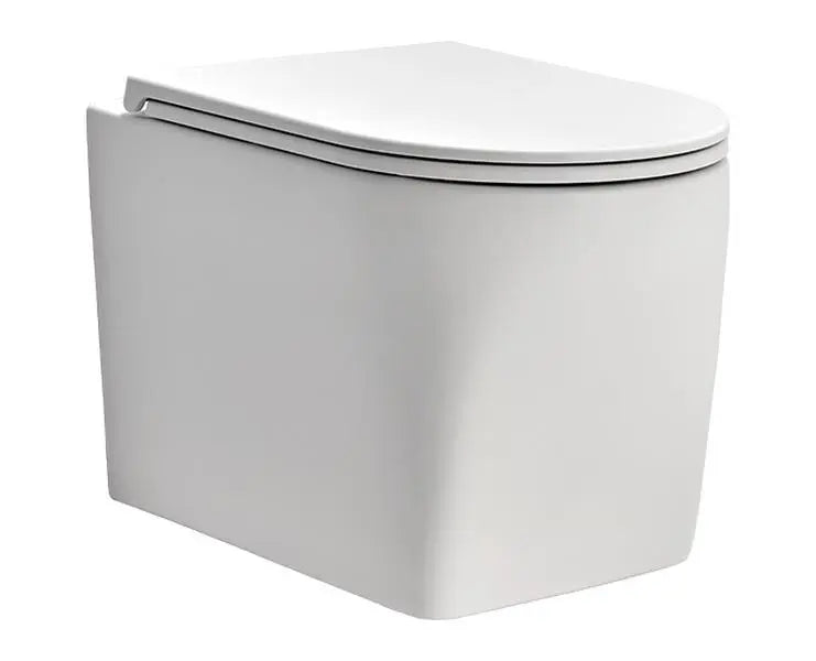 Cera A1044111 Senator Pure Soft Rimless Wall Hung EWC Toilet Seat - 515x360x370 mm