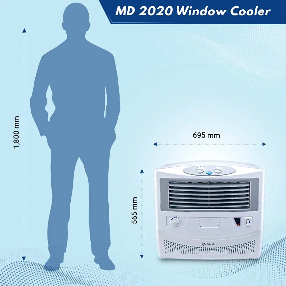 Bajaj MD 2020 54L Window Air Cooler