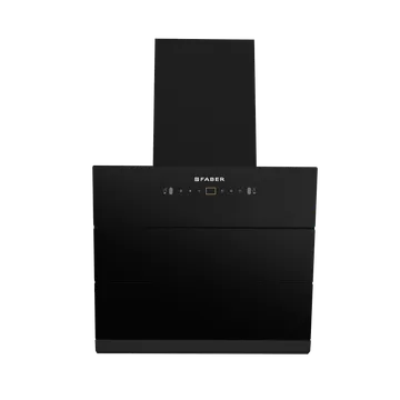 FABER AETHER BLDC HC SC FL BK IN 60cm 1600m3/hr Ducted Auto Clean Wall Mount Chimney