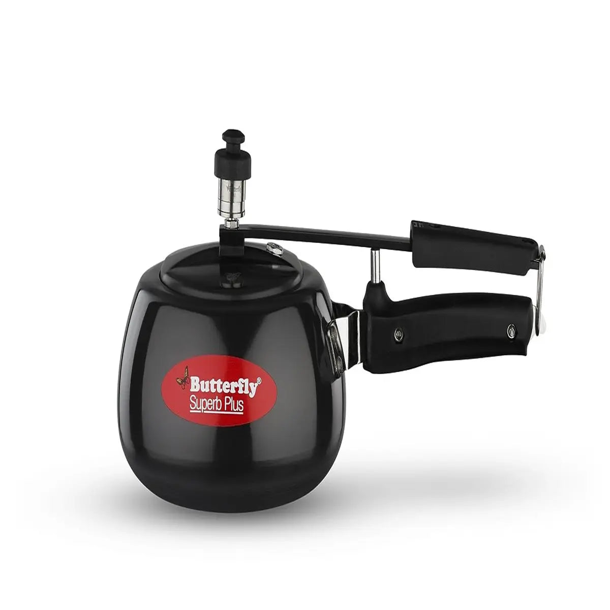 Butterfly Superb Plus Hard Anodised Pressure Cooker, 2 Litre