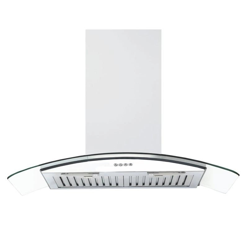 Elica Glace LTW 903 PB Power Plus LED Chimney 90 cm