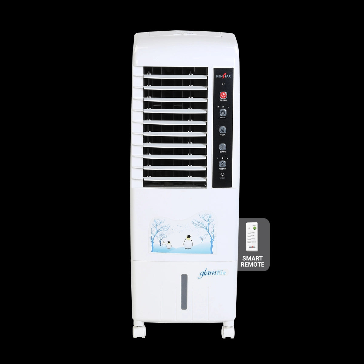Kenstar Tower Air Cooler Glam 15 Ltr with Remote Control