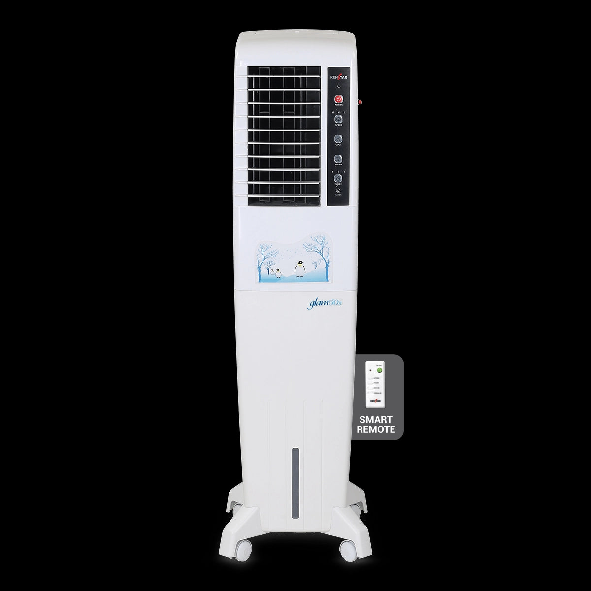 Kenstar Tower Air Cooler Glam 50 Ltr with Remote Control