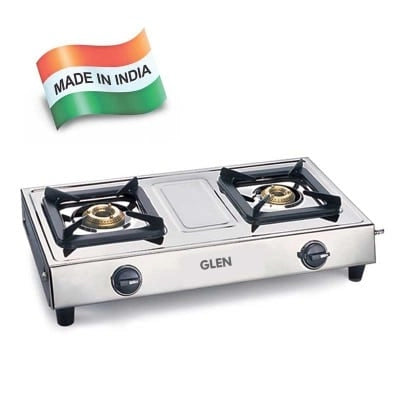 Glen 2 Burner LPG Stove 1021 SS