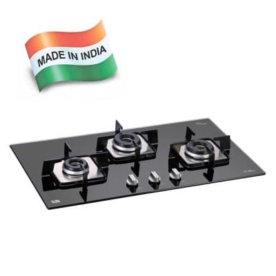 Glen 3 Burner Built-in Glass Hob 1073 SQ IN