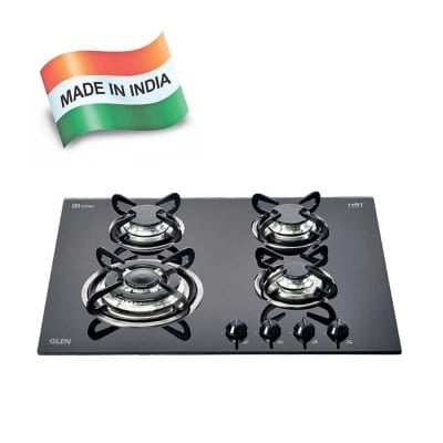 Glen 4 Burner Built-in Glass Hob 1065 TR