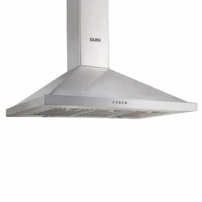 Glen Electric Chimney 6064 SS 90cm 1000 m3/h Baffle Filter