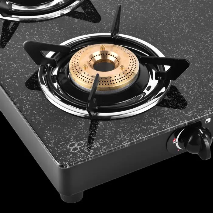 Sunflame Crystal 4 Burner (4B) Granito BK Auto Ignition
