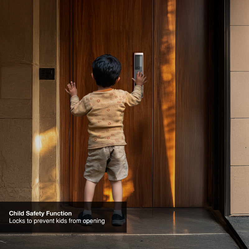 Ozone IRIS 3D Facial & Palm Recognition Lock - Advanced Security for Your Home