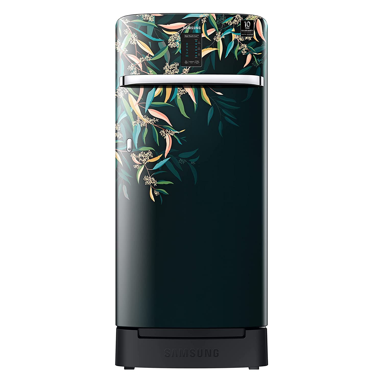 Samsung 198 L 3 Star Inverter Direct cool Single Door Refrigerator (RR21A2F2YTU/HL, Digi-Touch Cool, Base Stand with Drawer, Delight Indigo, Blue, 2022 Model)