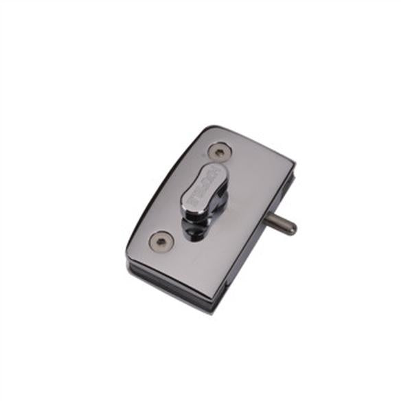hafele 911.12.045 Chrome Polished WC Indicator Lock for Single Glass Doors for 8 to 10mm Glass, Chrome Polished