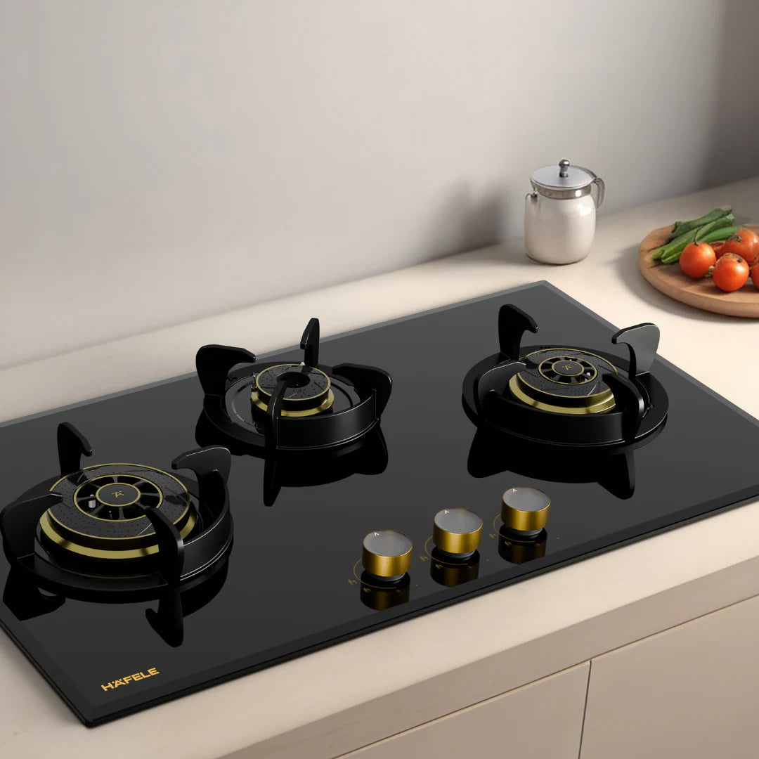 Hafele Altius Plus 378 78cm 3-Burner Hob: Sleek and Efficient Cooking Solution
