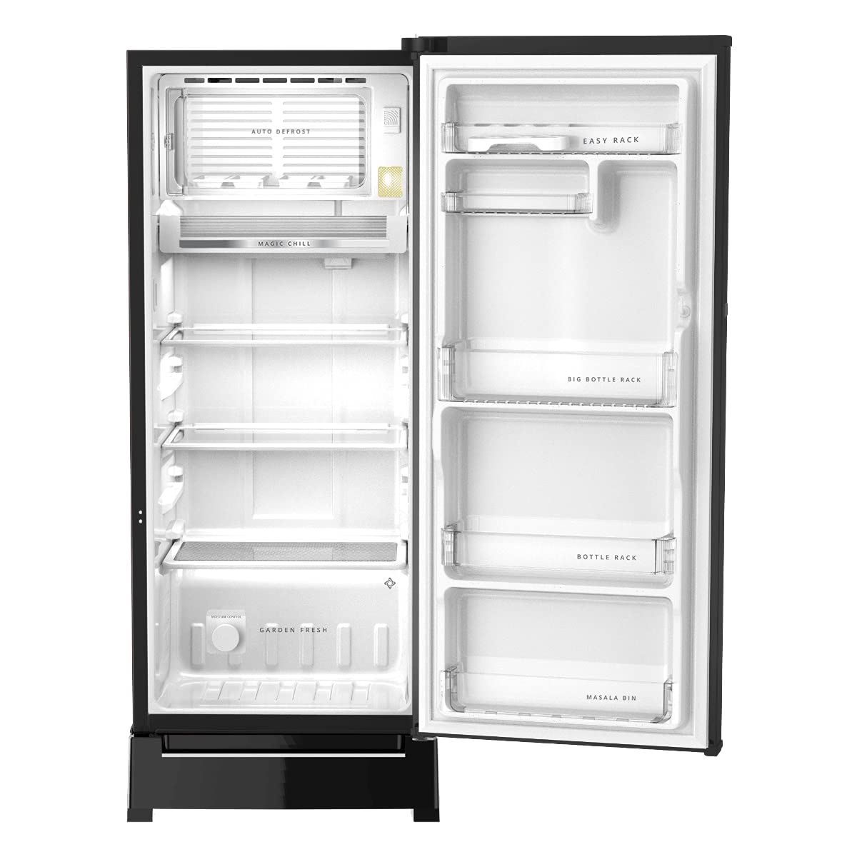 Whirlpool Vitamagic Pro 200L Single Door Refrigerator (215 VMPRO ROY3S NV ALP STE-71651, Silver