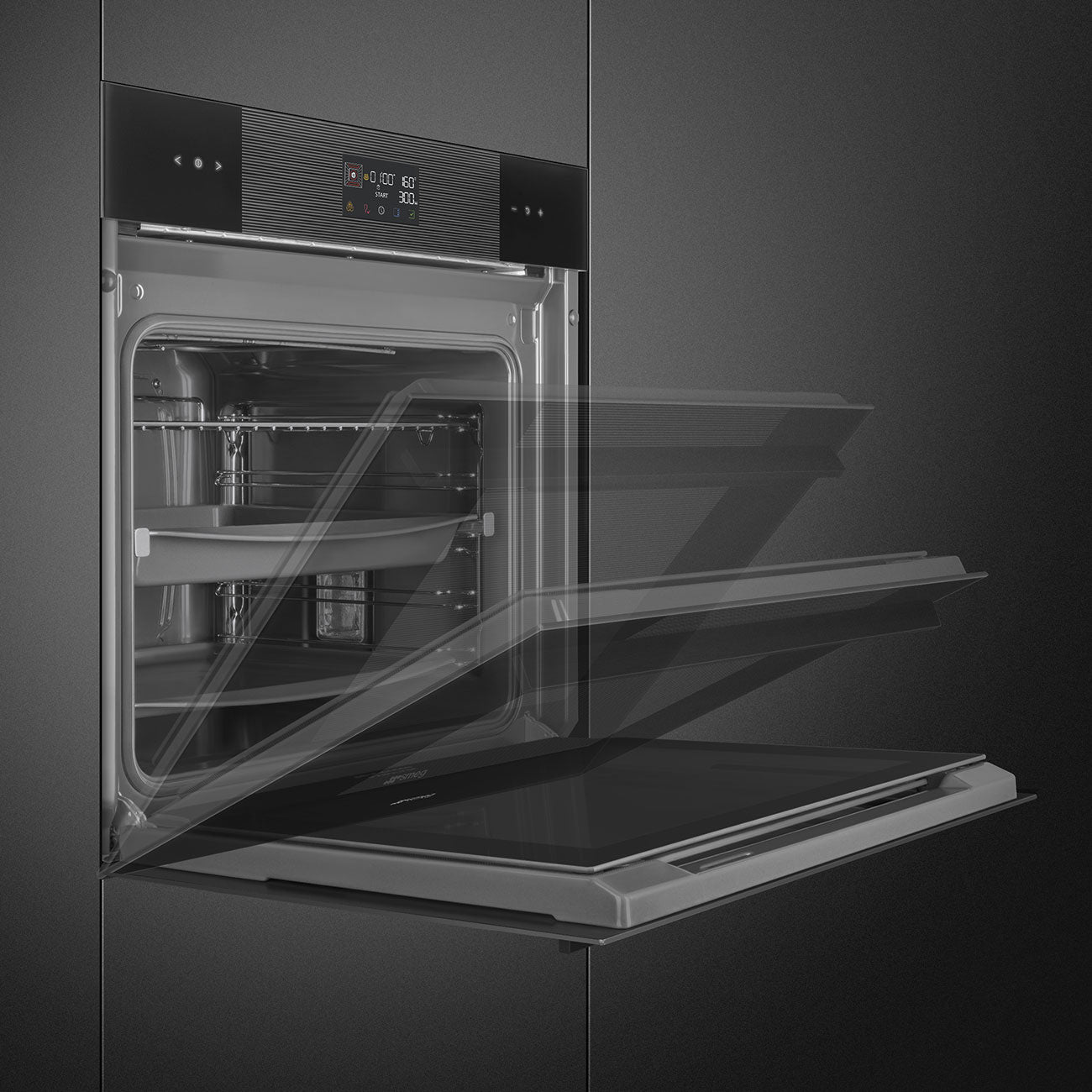 Smeg SO6102TB3 Galileo Traditional Oven: Versatile Cooking Power