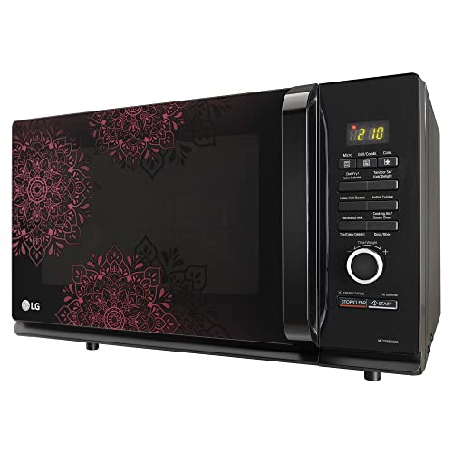 LG 32 L Convection Microwave Oven (MC3286BIUM, Black, Diet Fry, 360° Motorised Rotisserie) - 2023 Model