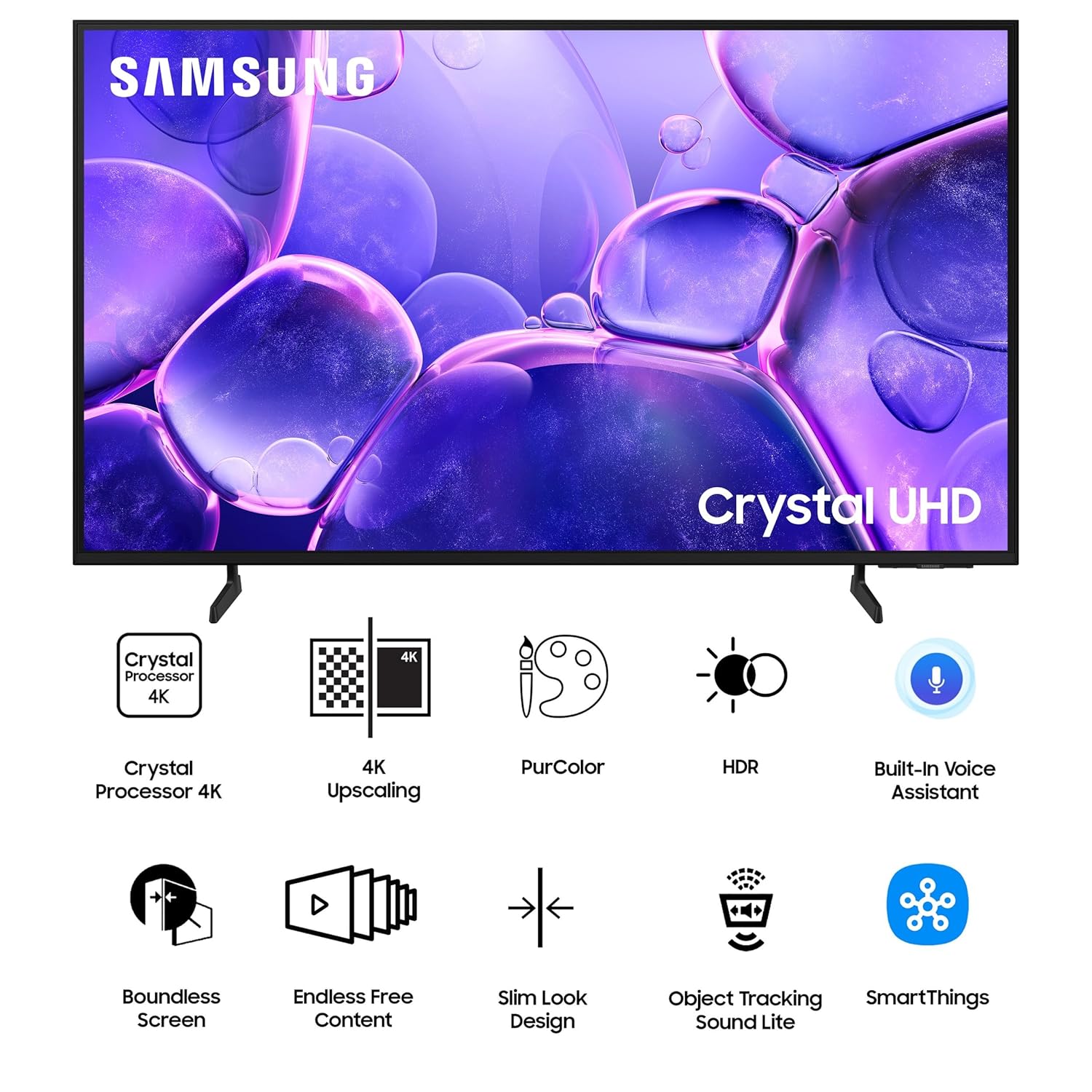 Samsung 65 Crystal 4K Ultra HD Smart LED TV UA65U8600FULXL