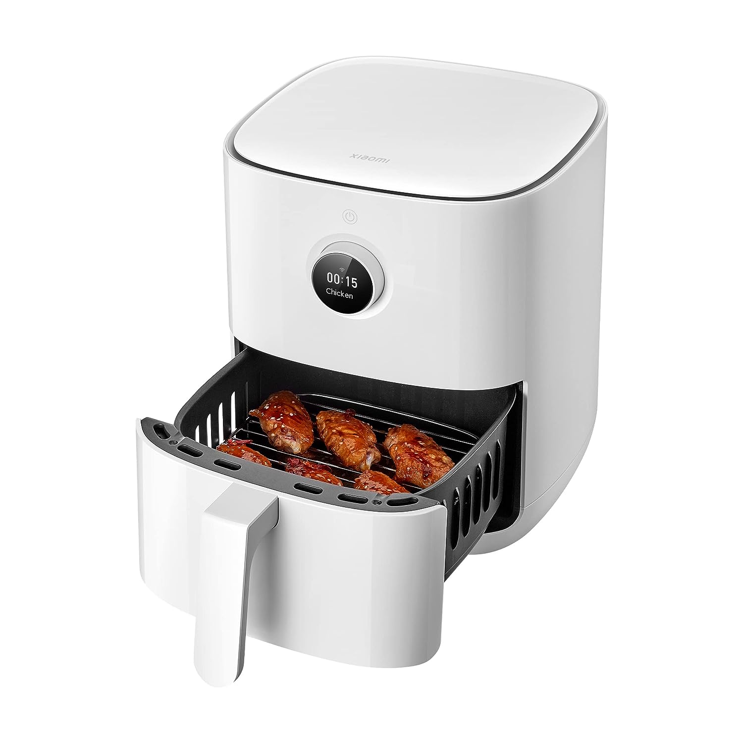 Xiaomi Smart Air Fryer for 4-5 People | 90% Less Fat l 1500W Fast Cooking | 7 Pre-set Menus | Grill, Bake, Fry, Roast, Reheat, Defrost | 40-200°C l Dual Speed Technology | Voice Control | 90+ Recipe