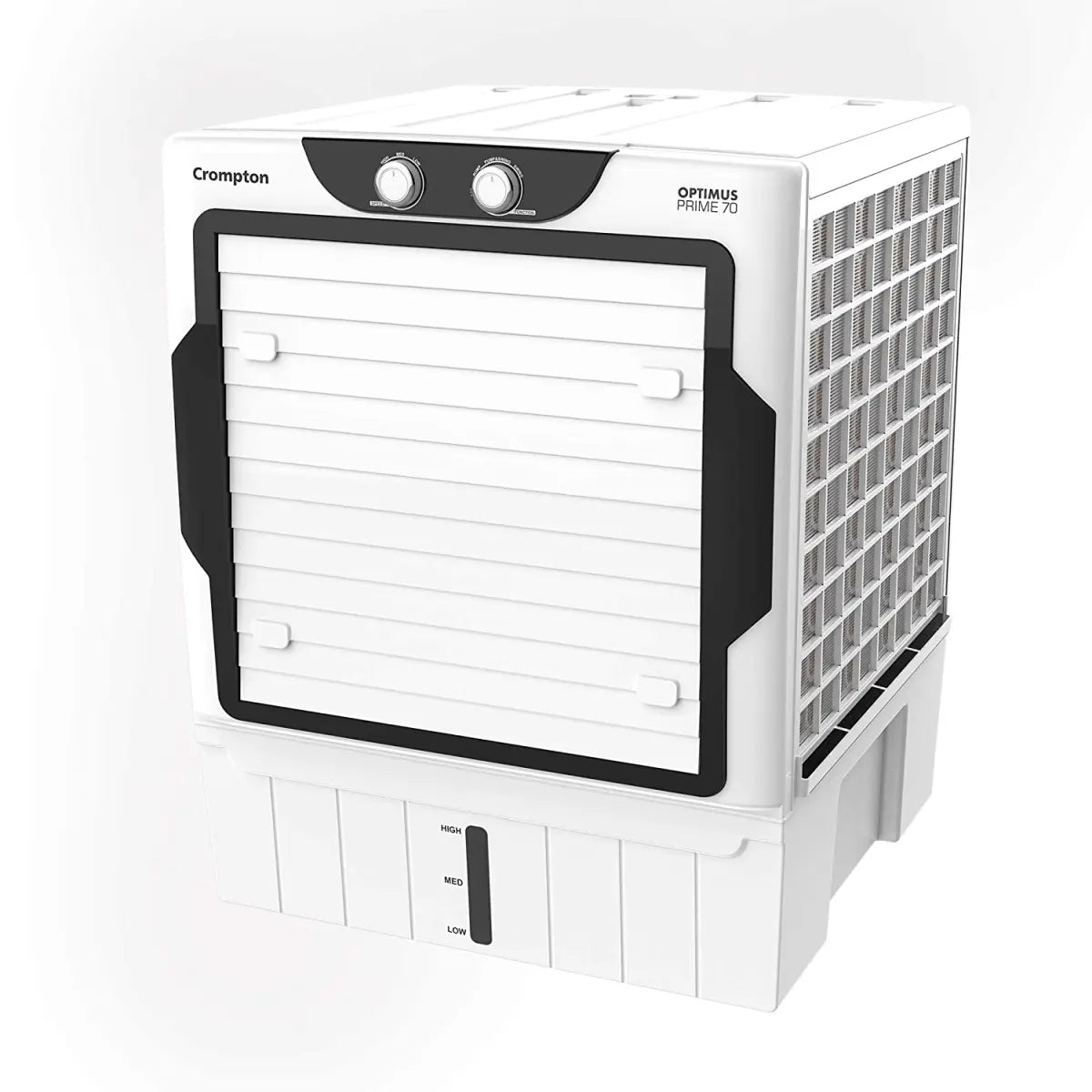 Crompton Optimus Prime 70 Window Cooler - 70L, White and Black