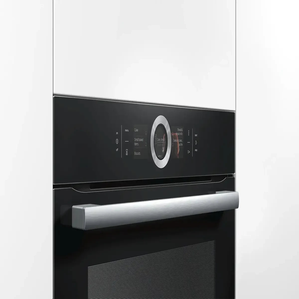 Bosch Built in oven Serie | 8 60 x 60 cm Black HBG6764B6B