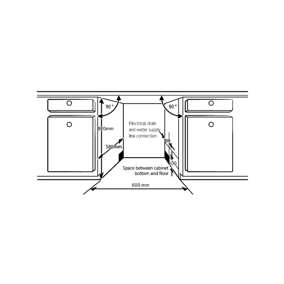 Hafele VALERIYA 15 SI 60cm 15 Capacity Pull-Out Kitchen Organizer