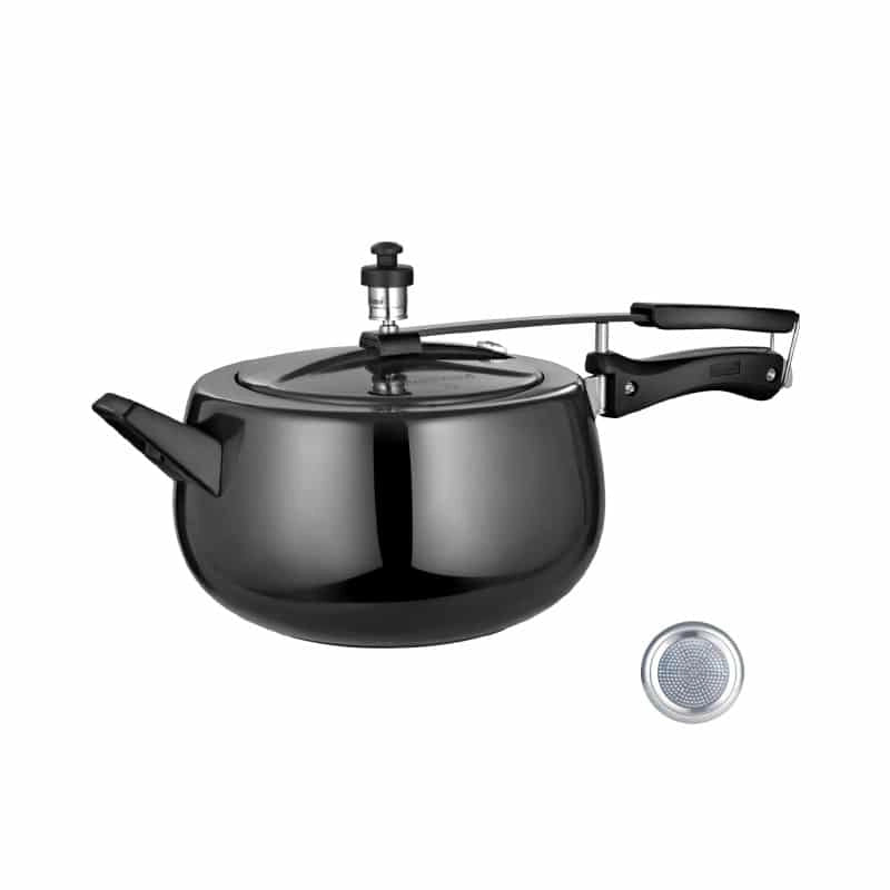 Sunflame Solitare Pressure Cooker 5 Litre Hard Anodised Induction Base