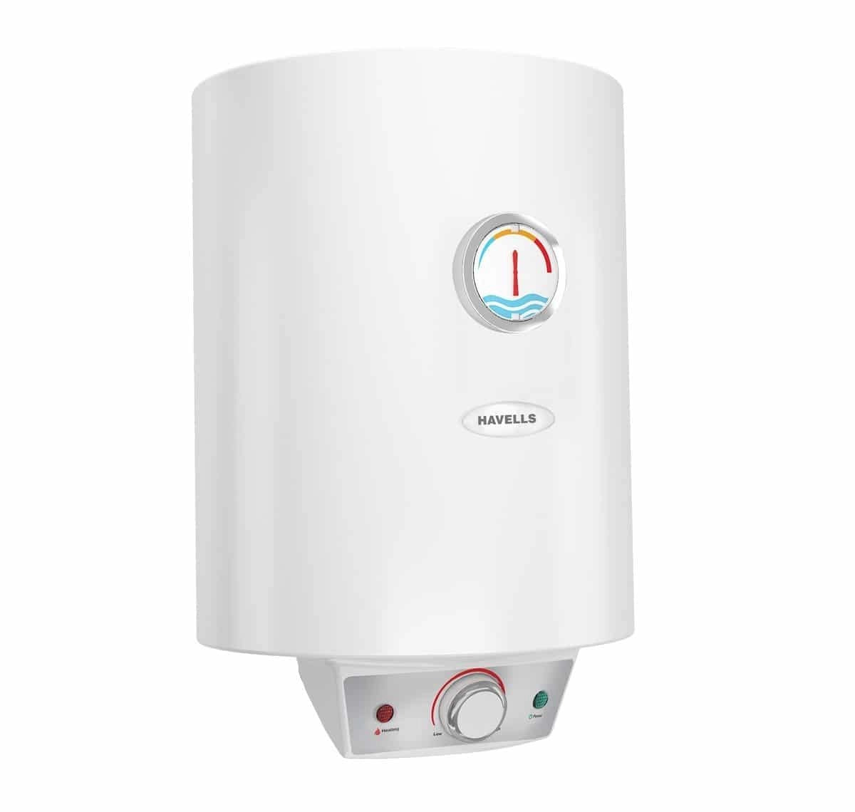 ஹேவெல்ஸ் மோன்சா EC 5S 15 லிட்டர் சேமிப்பு வாட்டர் ஹீட்டர் (வெள்ளை)