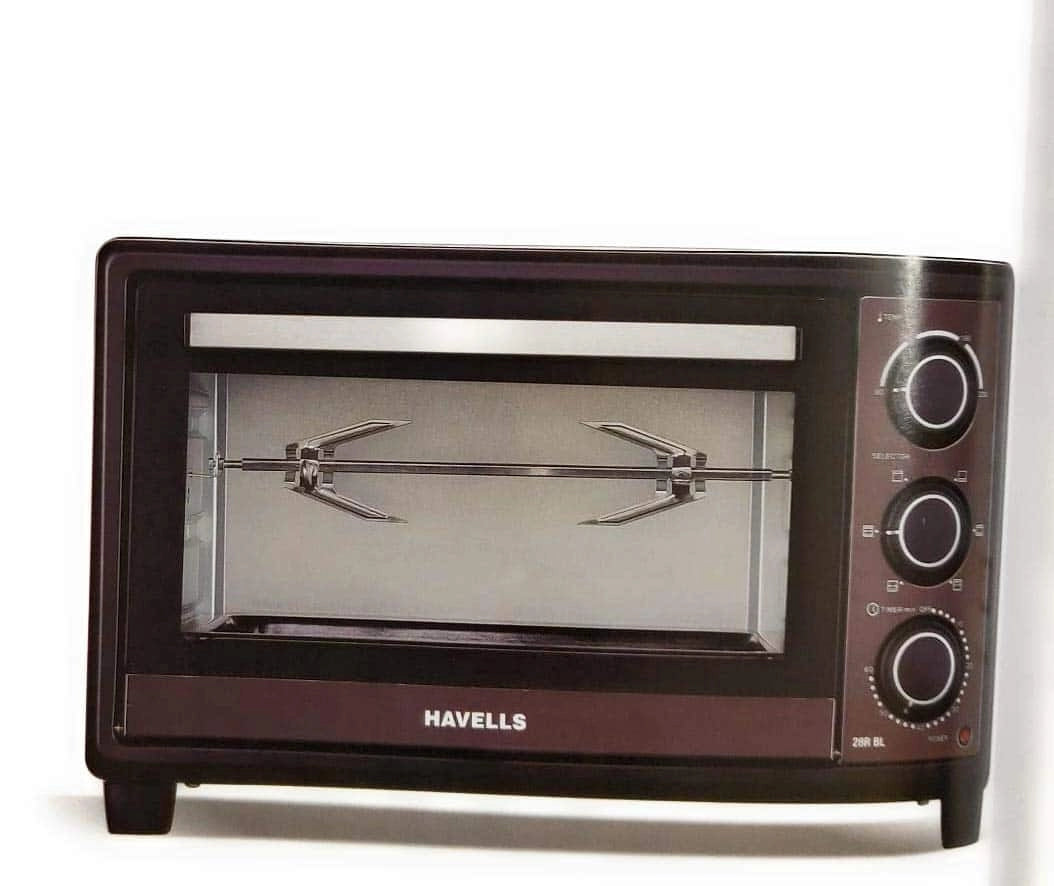 Havells 24R BL 1380W Stainless Steel Oven Toaster Grill (Black)