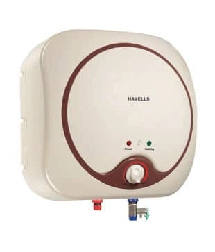 Havells Quatro 10Litre Storage Water Heater (Ivory/Brown)
