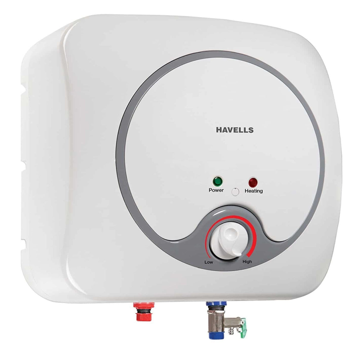 Havells Quatro 15Litre Storage Water Heater (White and Gray)