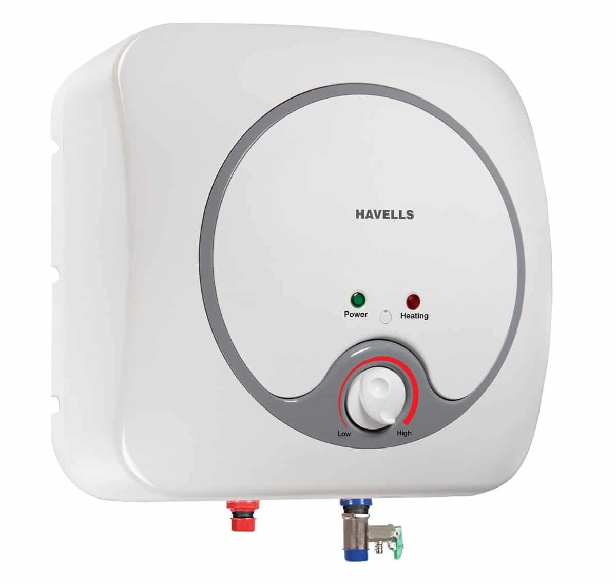 Havells Quatro 6Litre Storage Heater (White/Grey)