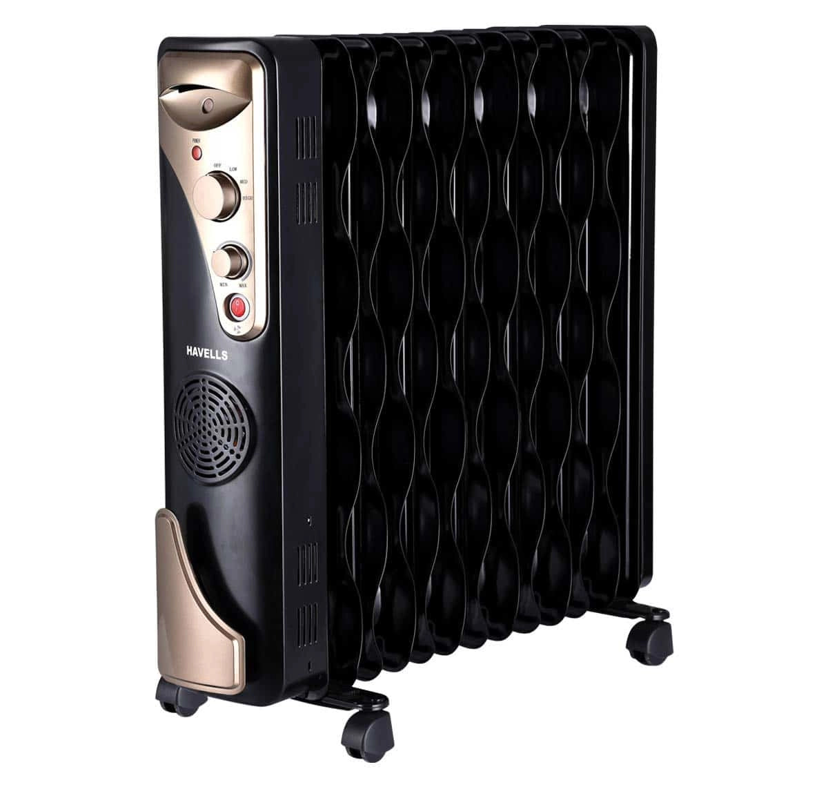 Havells Oil Filled Room Heater OFR With Fan 2900 W (WAVE/ Blade Fin)