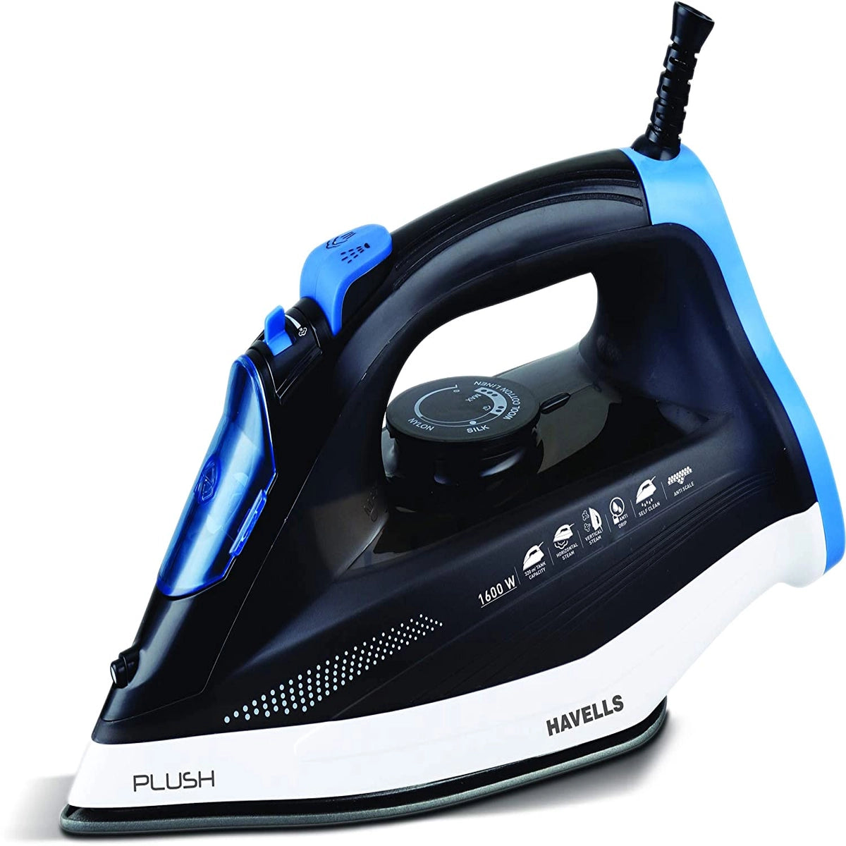 Havells Plush 1600-Watt Steam Iron (Black)