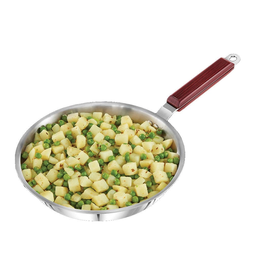 Hawkins Frying Pan tri-ply stainless steel (Silver)