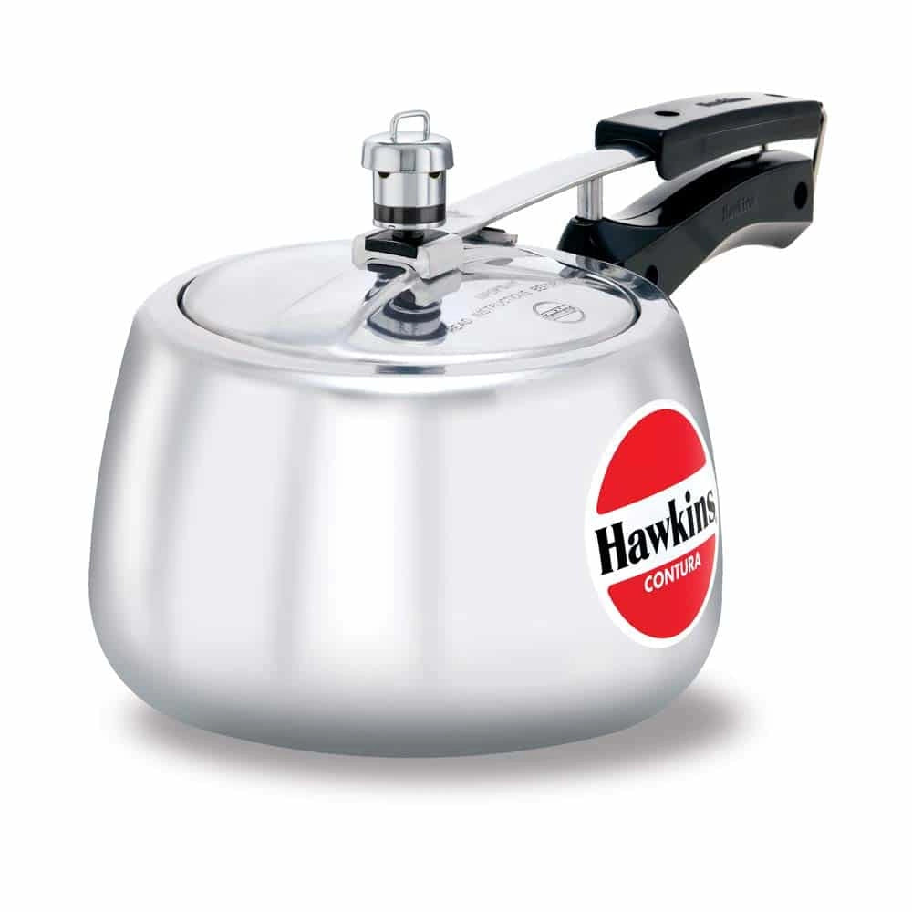 Hawkins Pressure Cooker Contura Aluminum - Silver, 3 Ltr
