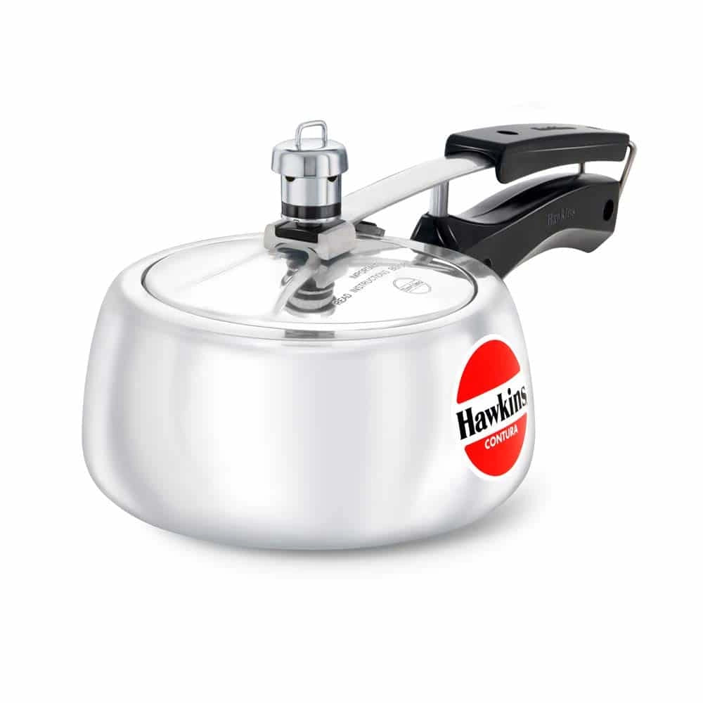 Hawkins Pressure Cooker Contura Aluminum - Silver, 1.5 Ltr