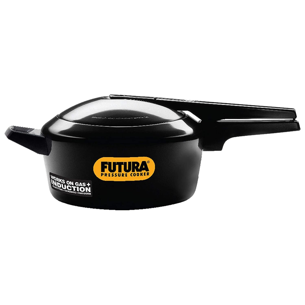 Hawkins Pressure Cooker Futura (Black) - 4 Ltr, Induction