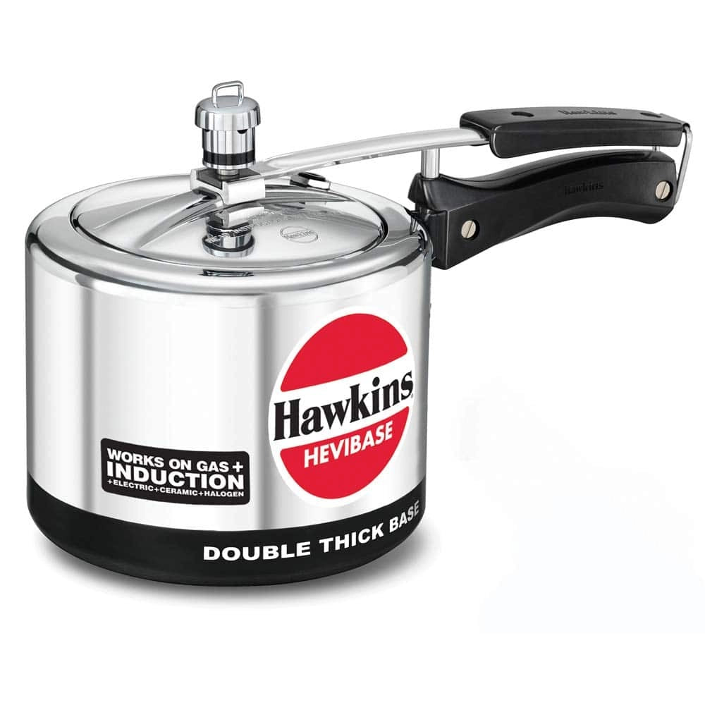 Hawkins Pressure Cooker Hevibase Aluminium - 3 Ltr
