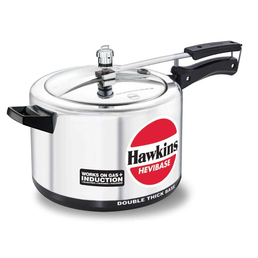 Hawkins Pressure Cooker Hevibase Aluminium - 8 Ltr