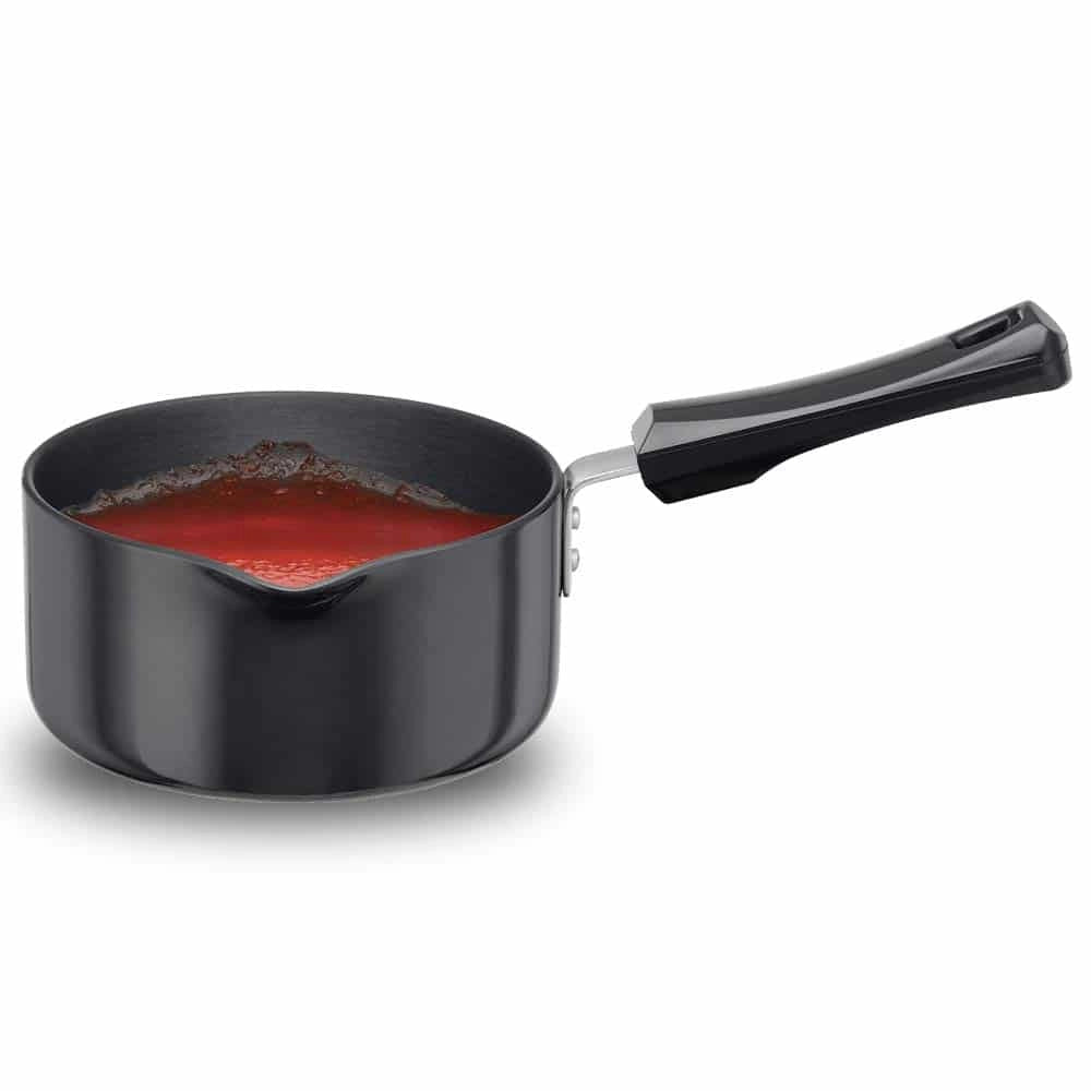 Hawkins Saucepans Futura Hard Anodised (Black) - 1.5 Ltr, Without Lid,Induction