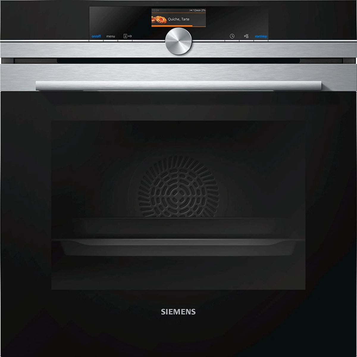 Siemens 60 cm 71 L Built in Stainless Steel Oven HB676G5S1 (Steel/Black)
