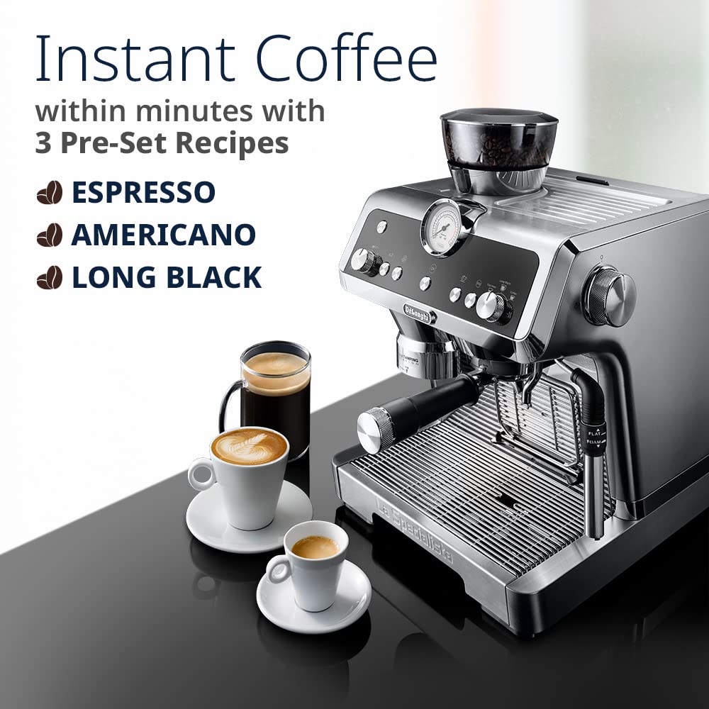 DELONGHI EC9335 Pump Espresso Coffee Maker (Silver)